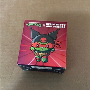 2025 TMNT Hello Kitty Figure McDonald's Happy Meal Toy Kuromi x Raphael